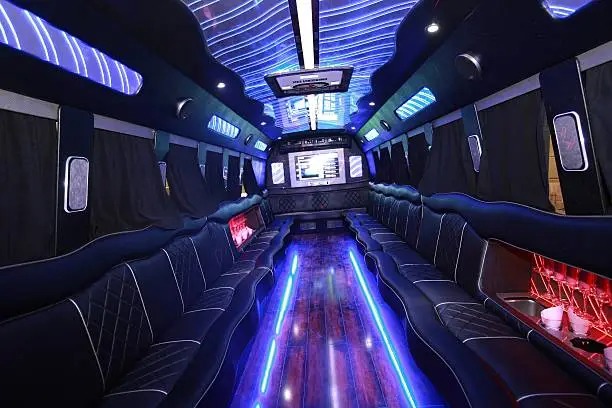 Customers enjoying luxury limousine service by logisticsmovehub.pro, showcasing memorable moments and quality transportation.